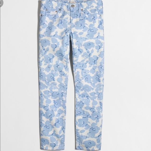 J. Crew Denim - NWT J. CREW Floral Skinny Jean in Printed …